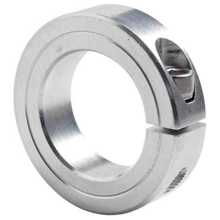 CLIMAX METAL PRODUCTS 2 5/16" ID Split Clamp Collar, Stl, Zinc 1C-231-Z